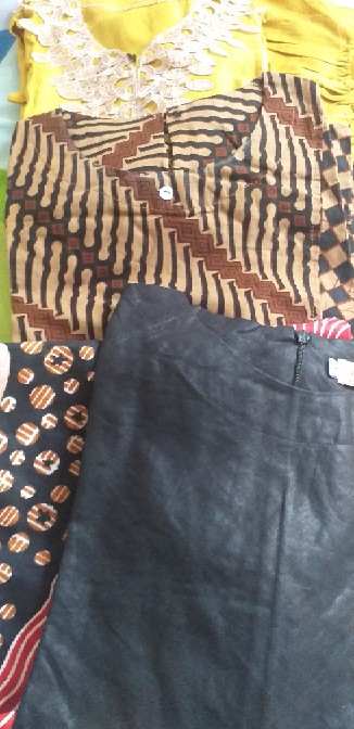 Terlaris Serut Genes Jelita Tunic Tunik Batik Modern Wanita