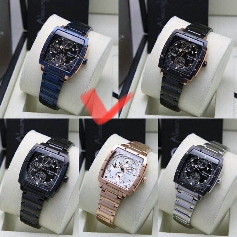 JAM TANGAN ALEXANDRE CHRISTIE AC6376 WANITA / AC 6376 RANTAI / 6376 ORI