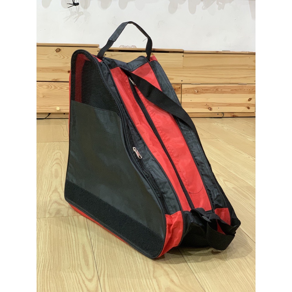 Tas Selempang Sepatu Roda | Slempang Kastem Black Red