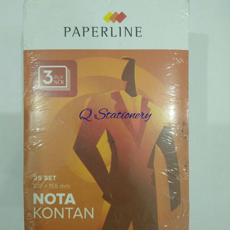 

Buku nota kecil 3 ply Paperline 1 pak