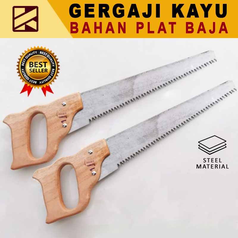 Gergaji Kayu Siap Pakai | Graji Bambu Manual Asli Murah Bagus Sudah Dikikir