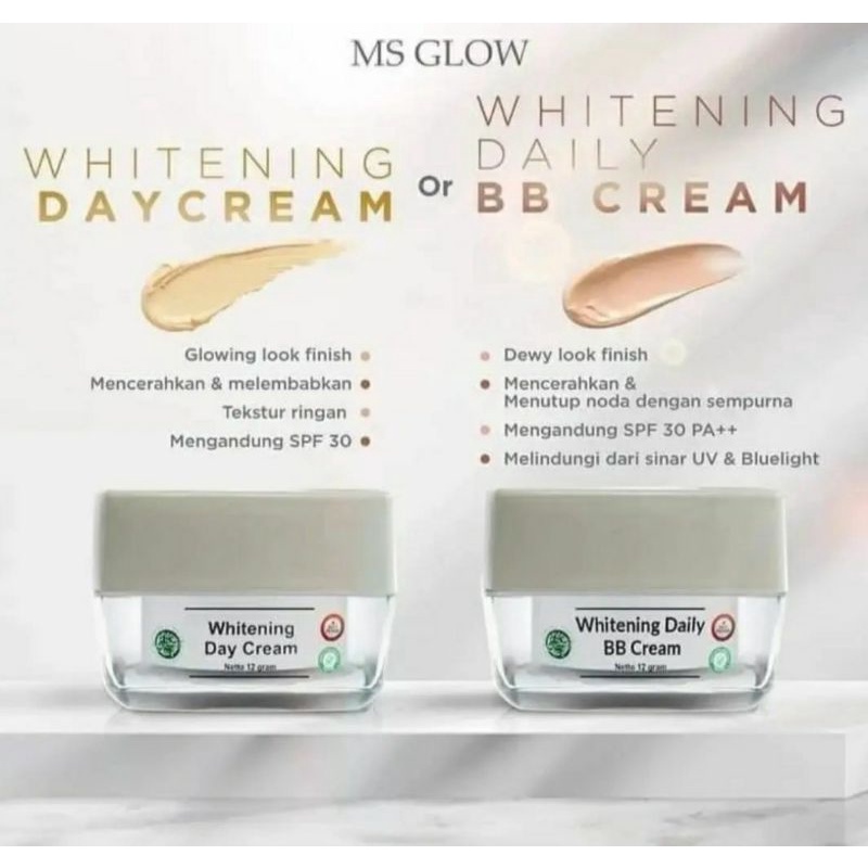 DAY CREAM MS GLOW/BB CREAM MS GLOW