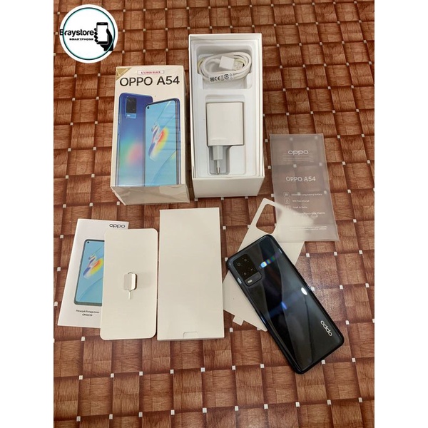 Oppo A54 Ram 6/128 GB 4 Bulan Pakai (Second)