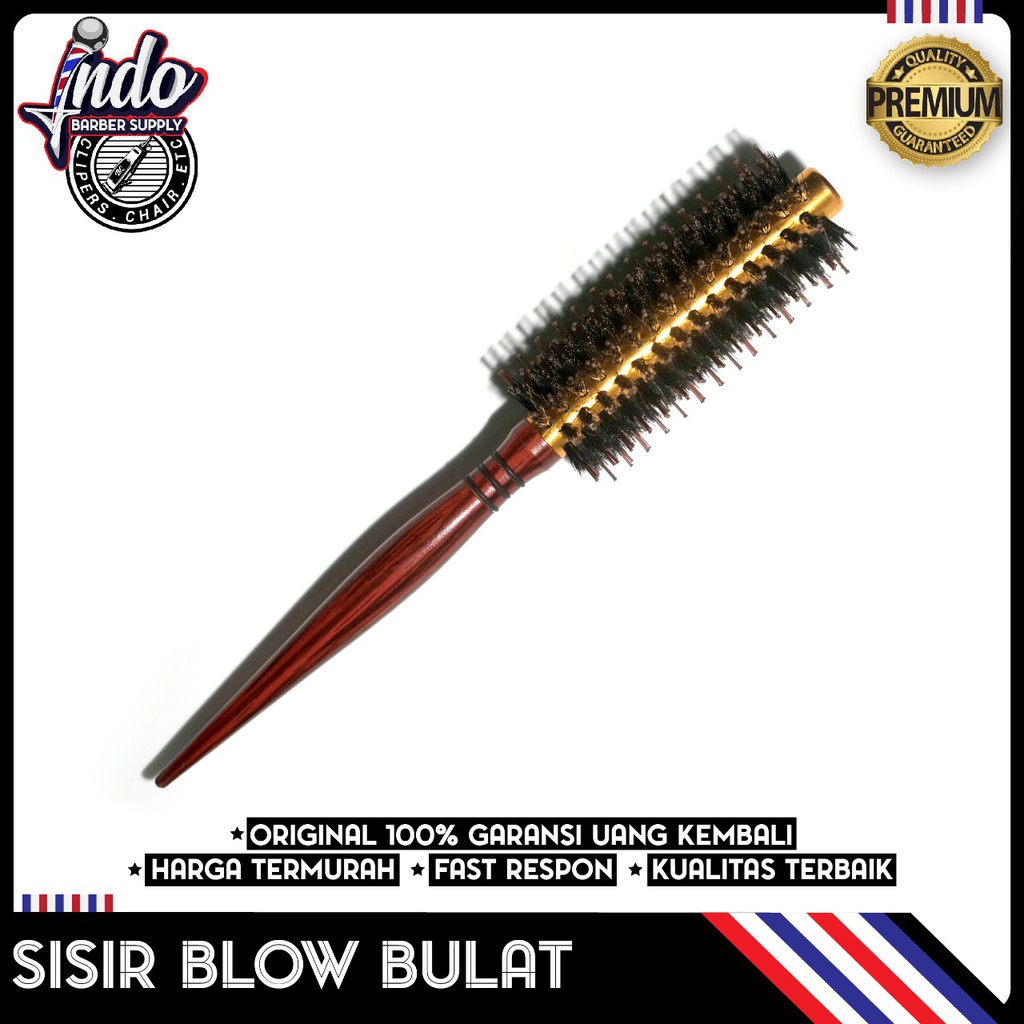 Round Brush CNB10 / Sisir Blow Rambut Ujung Lancip  / Sisir Bulat Blow