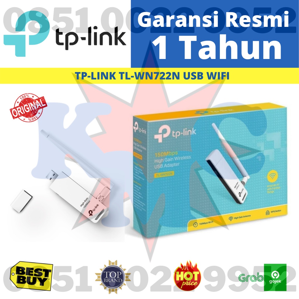 Wireless USB Adapter TP-LINK TL-WN722N TL WN 722N 150Mbps