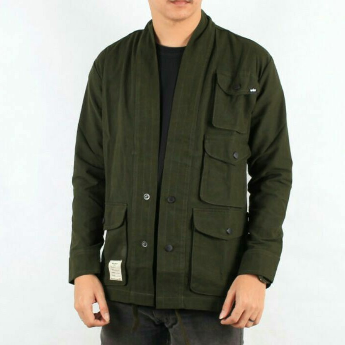 Jaket Kimono Pocket Jaket Wolv Original Product