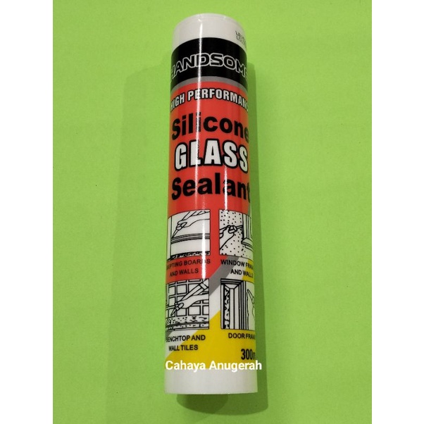 

Lem Kaca Botol Handsome 300ml / Lem Kaca Aquarium / Lem Serbaguna