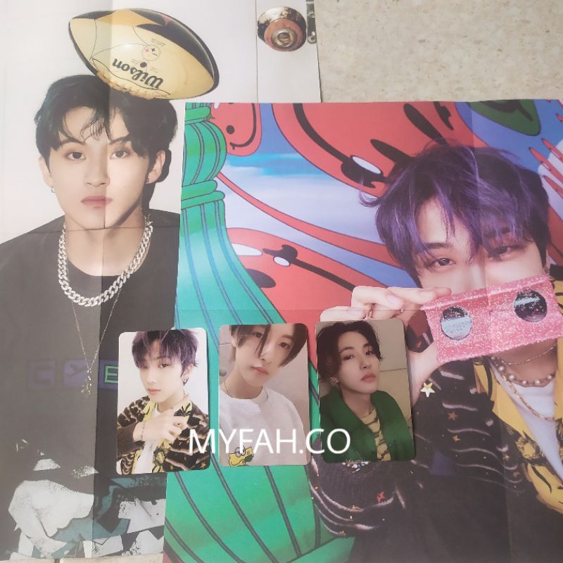 Photocard pc jisung crazy, renjun cafe