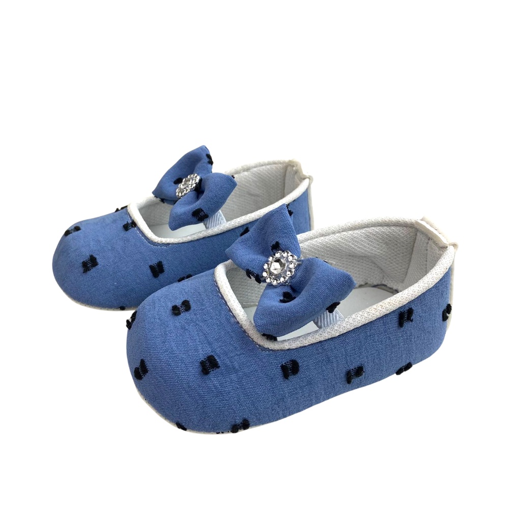 mandirishoesstore-SEPATU BAYI BABY PREWALKER PITA POLCA ANAK PEREMPUAN 0-12 BULAN FPY24