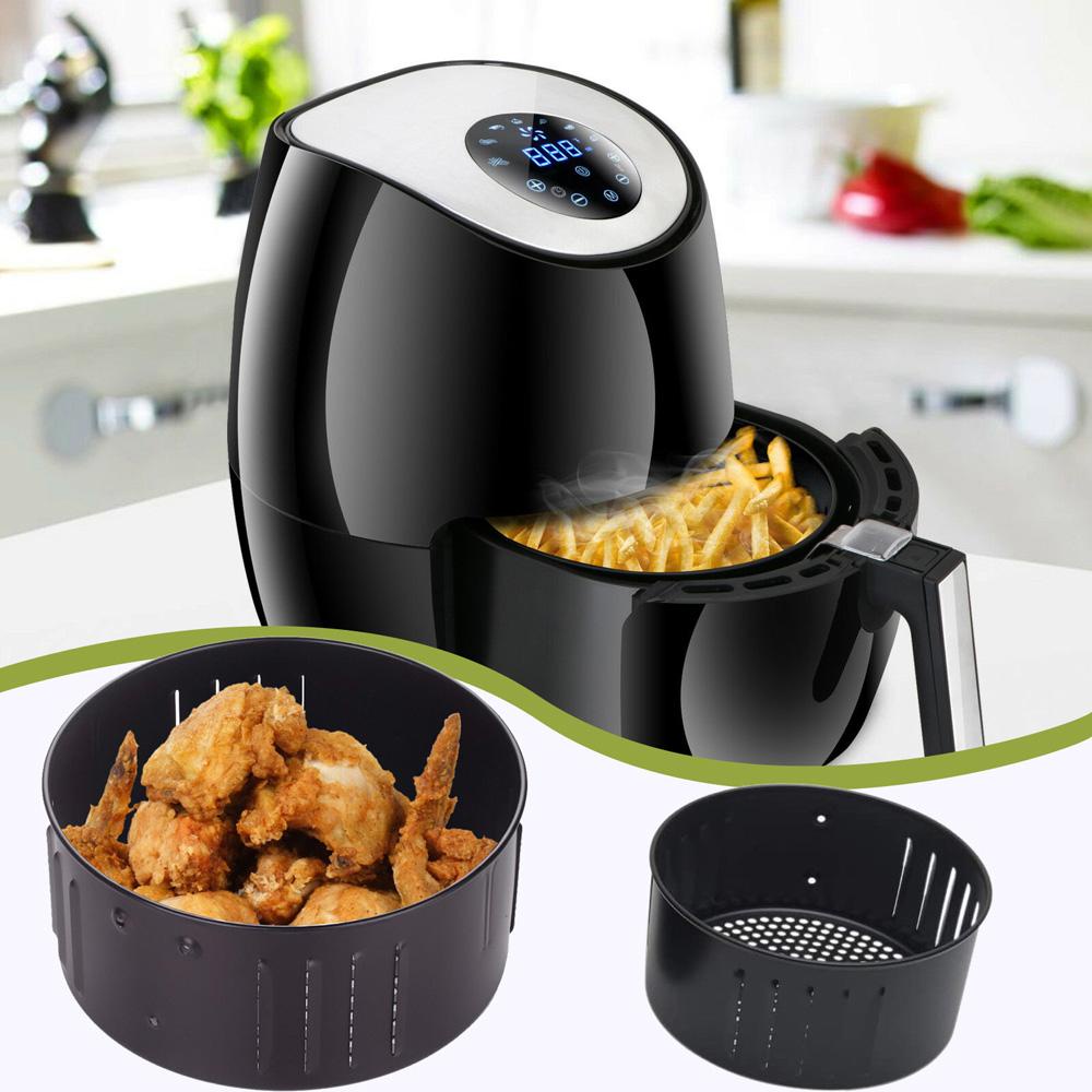 NICKOLAS1 Air fryer Basket Pengganti Anti Lengket Air fryer Aksesoris Dapur Panggang Cuci Piring Aman Peralatan Dapur