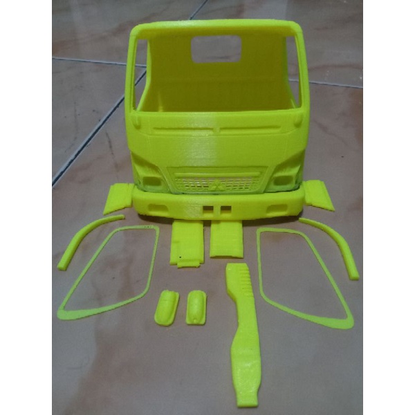 Kabin Miniatur Truk Canter 3d Printer