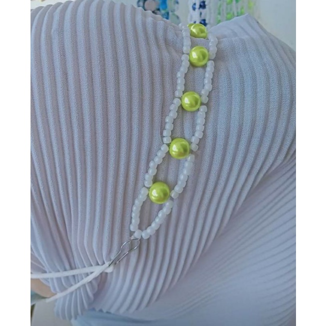 konektor masker/pengait masker /gantungan masker/konektor mutiara/pengait masker wanita/