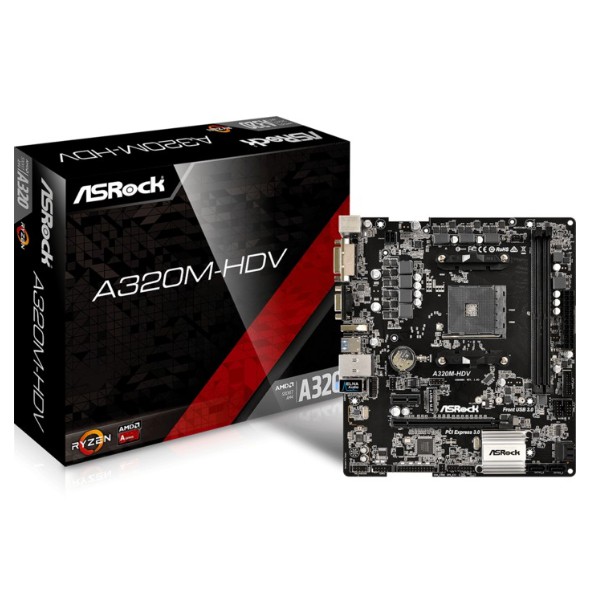Asrock A320M-HDV AM4 DDR4