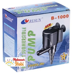 Pompa Air Celup Aquarium RESUN Submersible Bullet B-1000 Water Pump