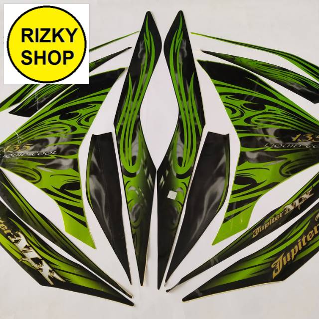 striping yamaha Jupiter mx 135 2011 hijau