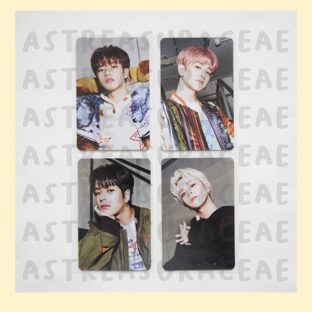 TREASURE CONCEPT PHOTOCARDS CHAPTER 3 BLACK (JUNKYU, MASHIHO, YOON JAEHYUK, ASAHI)