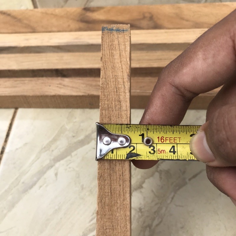 POTONGAN KAYU JATI SOLID