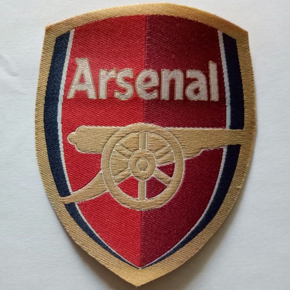 Logo Patch Woven / Emblem Club Bola Arsenal