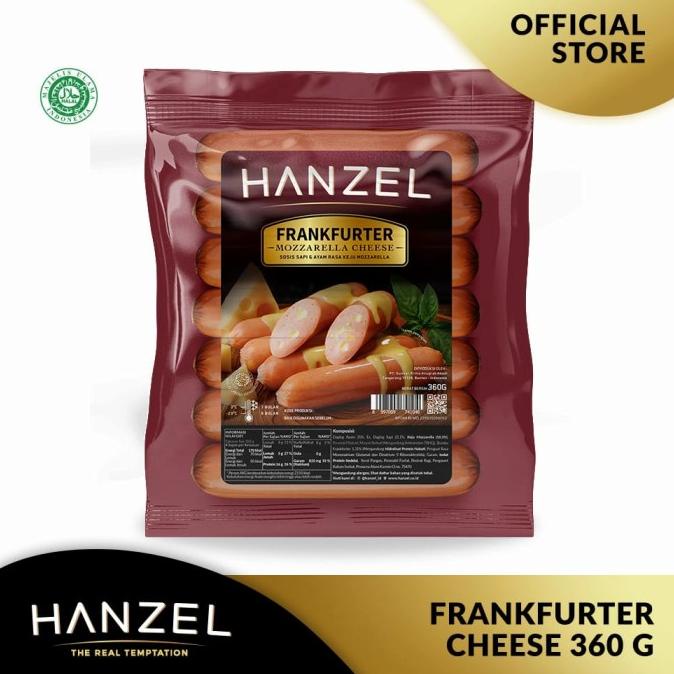 

windytriastuti13 Hanzel Frankfurter Cheese 360gram TERLARIS TERPERCAYA ORIGINAL