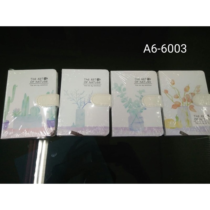 

buku agenda magnet adam fancy a6 sisi gambar isi garis korean style note book magnet sintetis