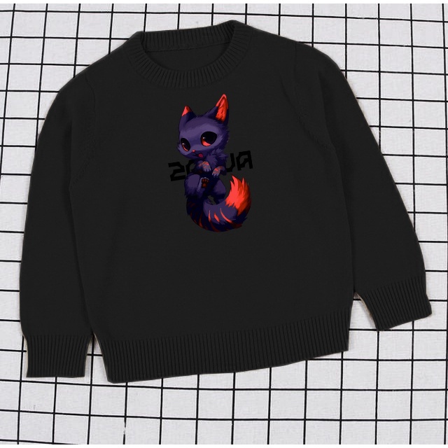 Crewneck anak Zorua Sweater anak size M-XXL