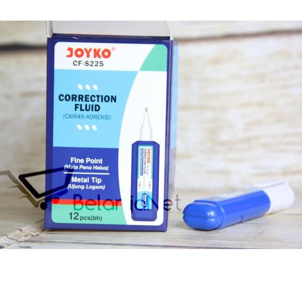 

Recomend Correction Fluid / Tipex Cair Joyko CF-S225 Metal Tip 1 LUSIN