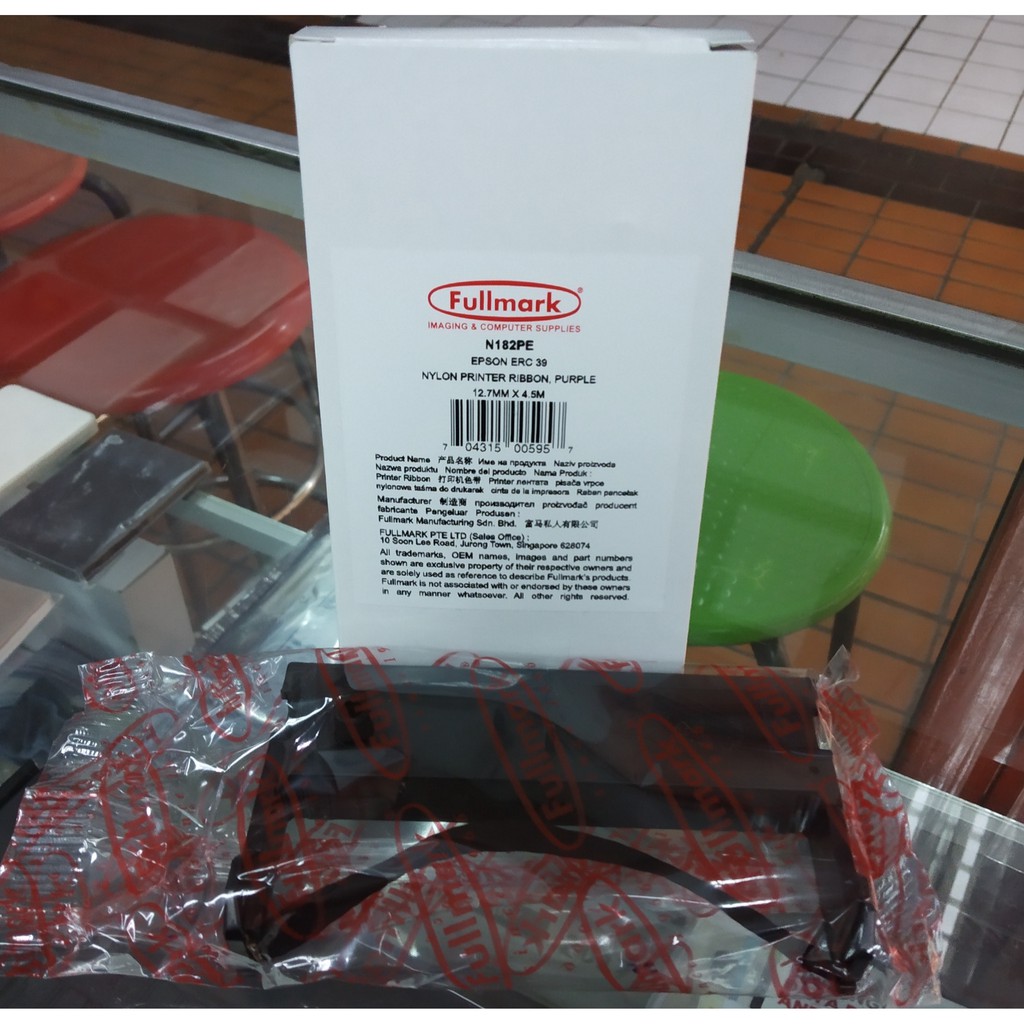

Fullmark Ribbon Cartridge N182PE for ERC 39