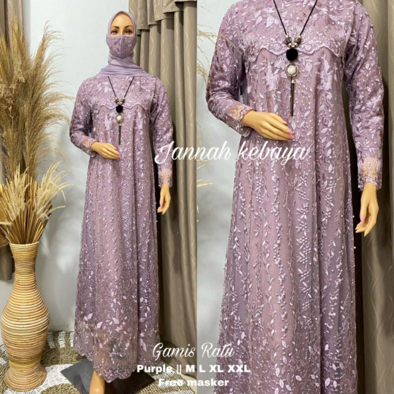 GAMIS RATU/GAMIS RATU TERLARIS/GAMIS RATU TERBARU/GAMIS MODERN