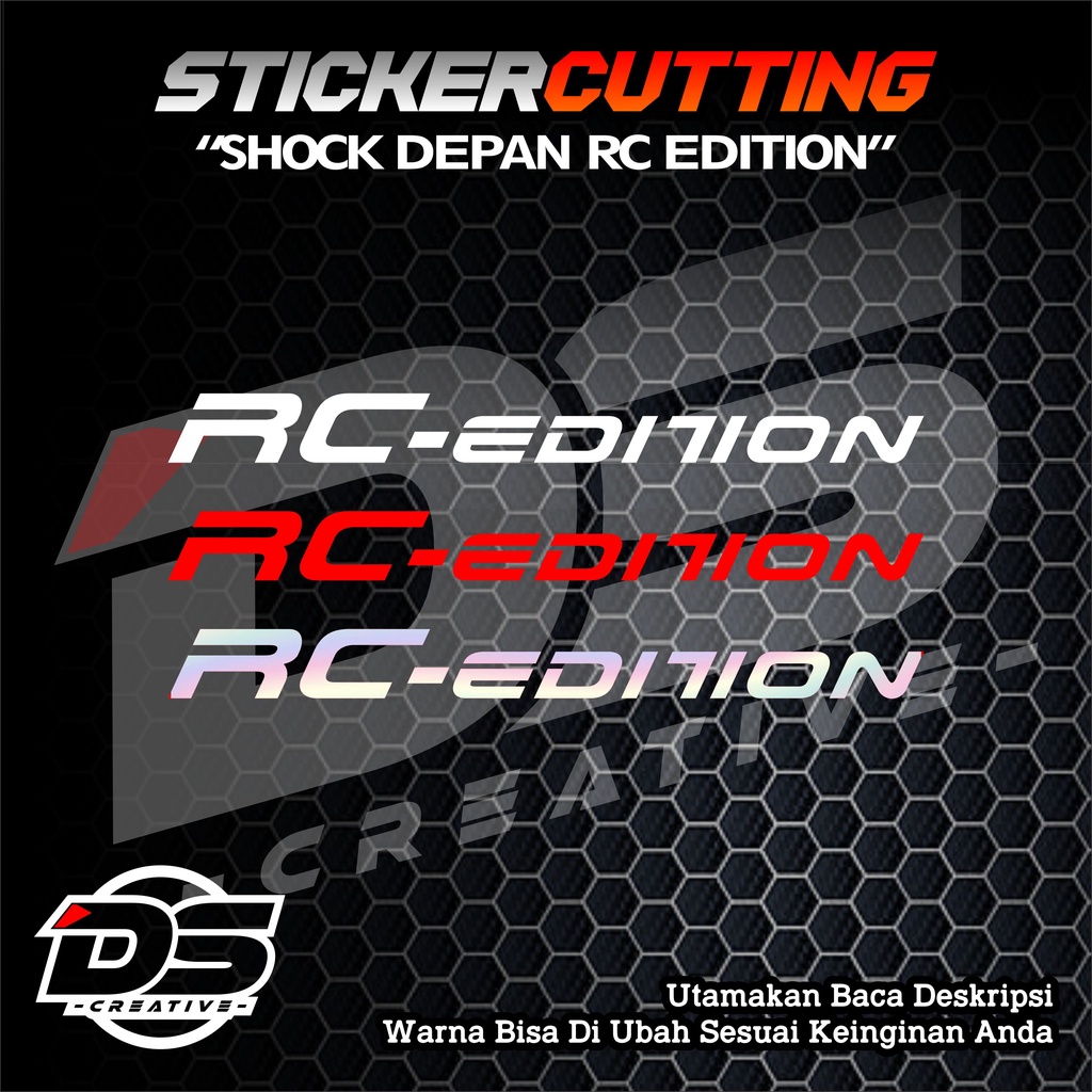 STICKER SHOCK DEPAN RC EDITION CUTTING