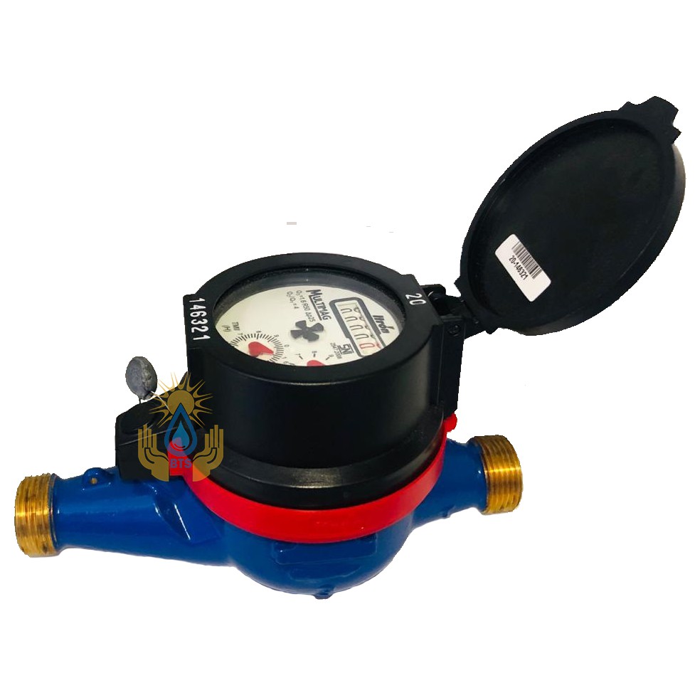 Jual Meter Air / Water Meter / Meteran Air 1/2 inch Merk Itron PDAM ...