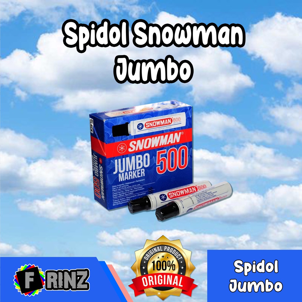 

ATK ~ Spidol Besar / Spidol Jumbo Snowman