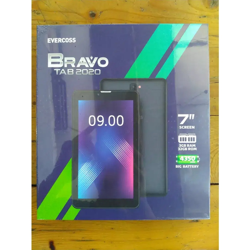 EVERCOSS BRAVO TAB 3/32GB 4G LTE GARANSI RESMI - EVERCOSS WIN TAB 3/32 U70B