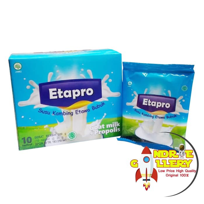 

Susu Kambing Etawa Bubuk Plus Propolis Etapro Original BPOM