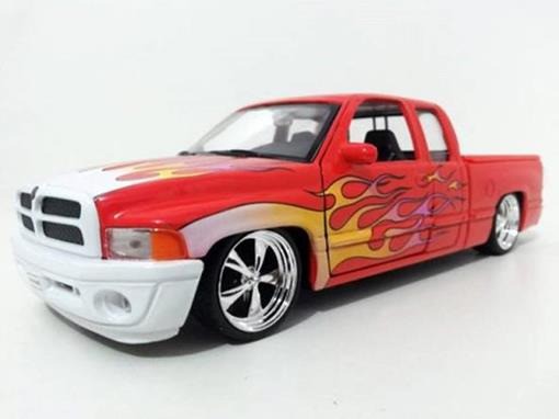 Welly Nex Dodge RAM Quad Cab 1500 Sport Hot Rider Skala 1:24