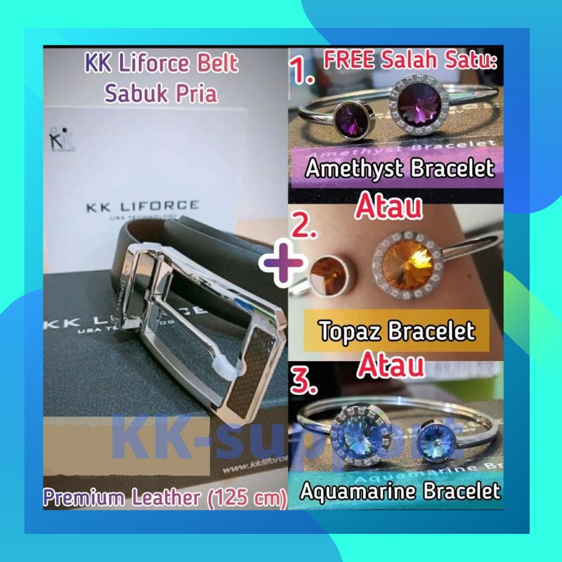 KKL BRACELET DAN BELT