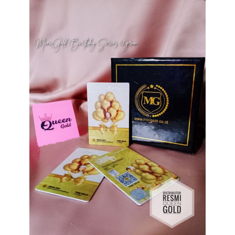 

MiniGold Birthday Series 0,1 gram