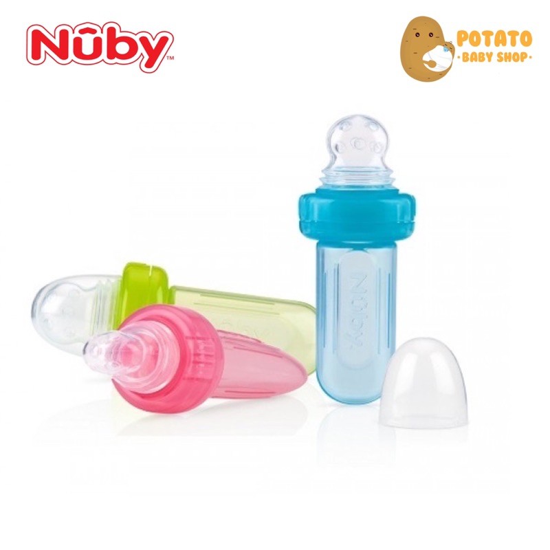 Nuby Mini Squeeze Feeder - Alat Makan