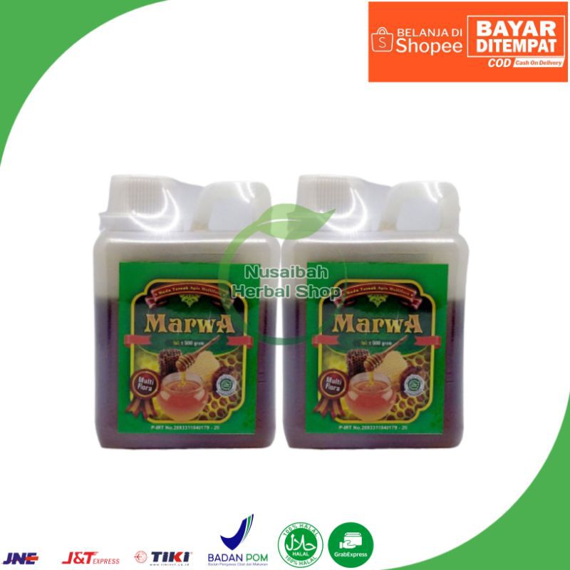 

Madu Marwa Multiflora [500gr] Meningkatkan Daya Tahan Tubuh