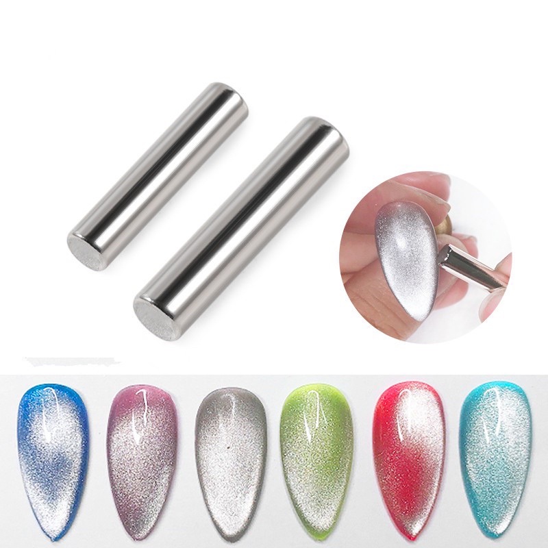 MAGNET BULAT CATEYE GEL POLISH SILINDER MAGNET CRYSTAL CAT KUTEK GEL