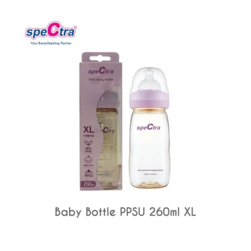 Spectra Baby Bottle PPSU 260ml Size L