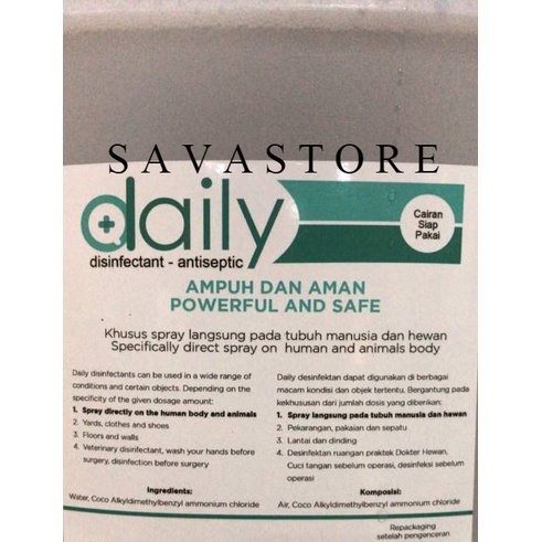 DESINFEKTAN REGULER DISINFEKTAN ANTISEPTIC ANTI BACTERIAL 5 LITER 5L - GOJEK/GRAB [INSTANT/SAMEDAY]