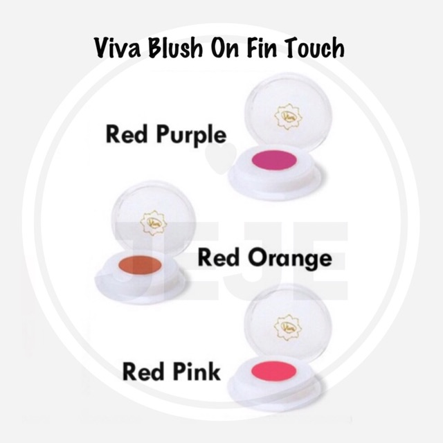 Viva Fin Touch (Blush On) 2g | Bedak Perona Pipi