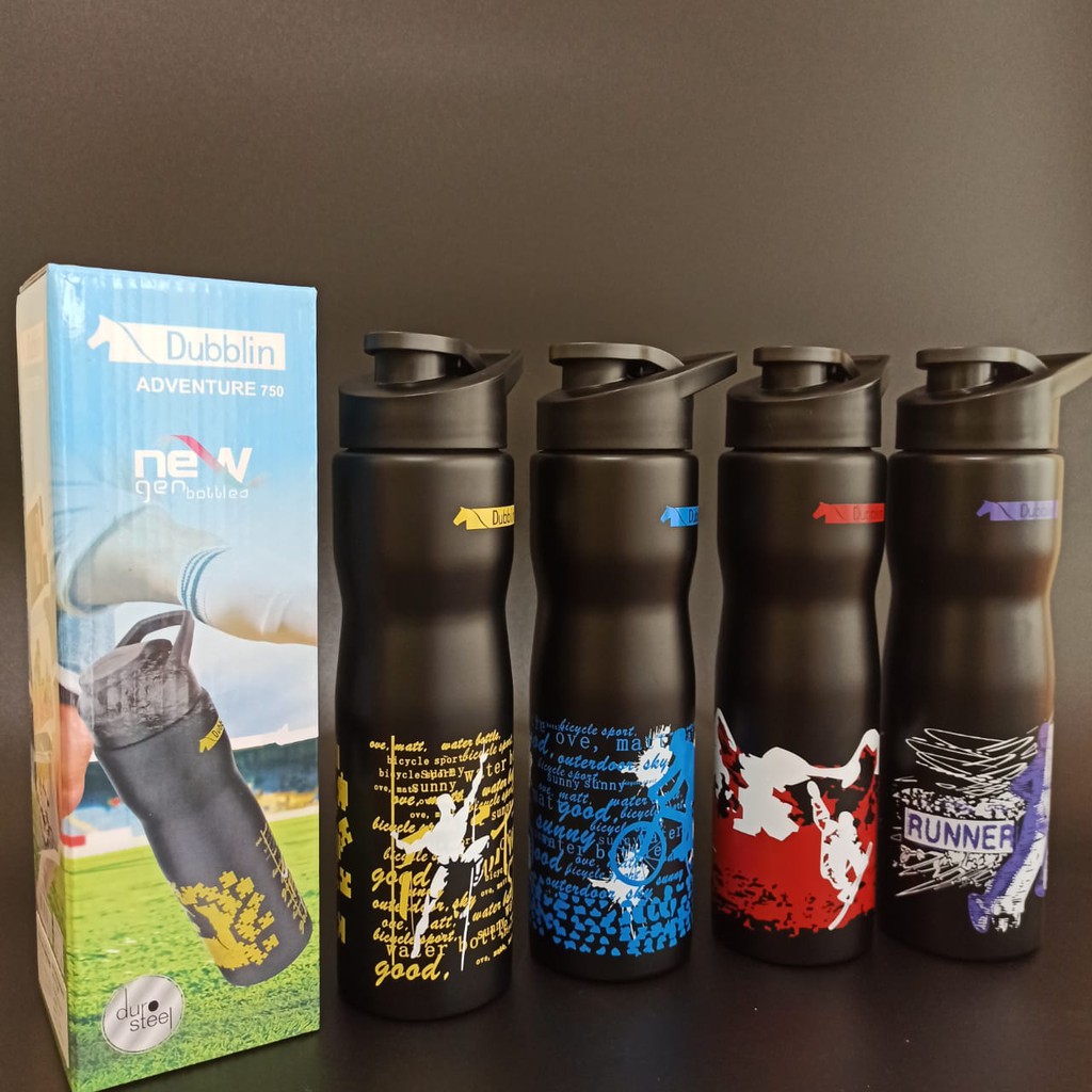 KUP - COD MURAH DBN-1618 - BOTOL MINUM ADVENTURE 750ML - KUASLITAS SUPER - STAINLESS