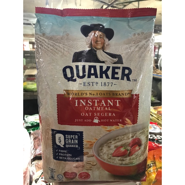 

1.2KG INSTANT OATMEAL SEREAL QUAKER OAT SUPER GRAIN QUAKER MALAYSIA QUAKER OAT QUAKER 1200GR