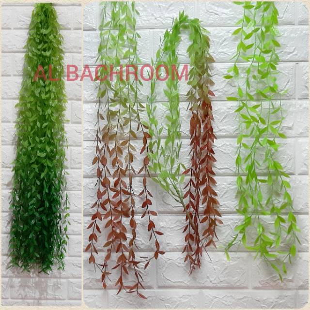 TANAMAN PLASTIK DAUN JUNTAI VERNONIA B8002 LEE KWAN YEU DAUN ARTIFICIAL DEKORASI RUMAH HOME DECOR