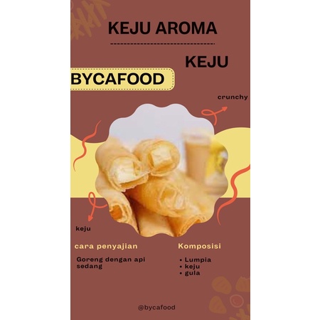 

keju aroma