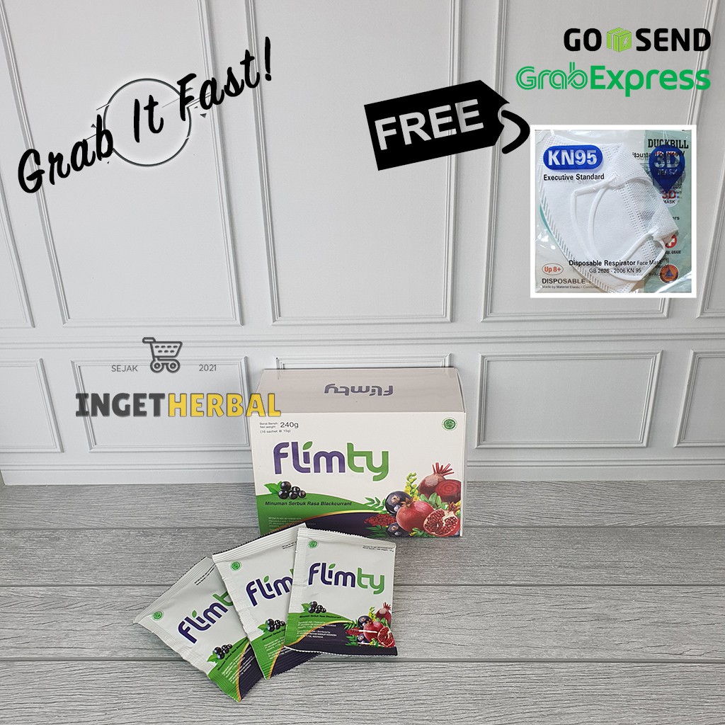 

Flimty Fiber | Detox | Antidioksidan - Blackcurrant isi 16 sachet