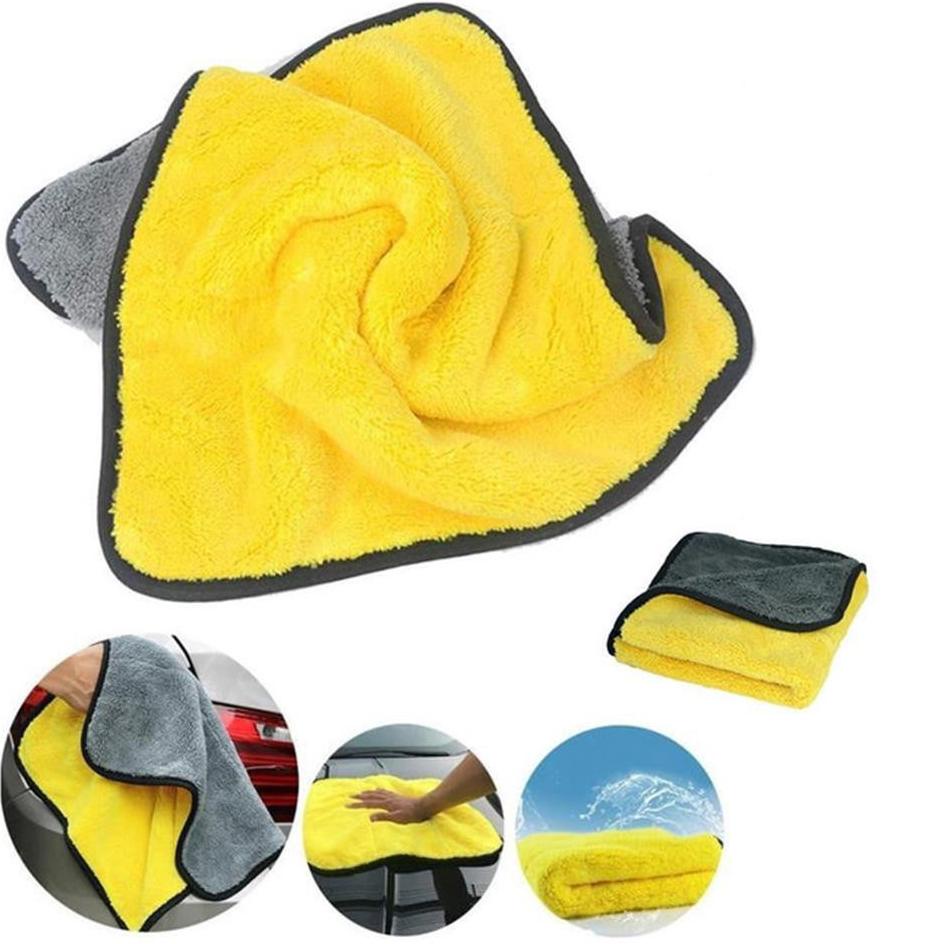 (B013) Lap Kain Detailing Microfiber 500gsm 30 x 30 cm Wax Mobil Motor Halus