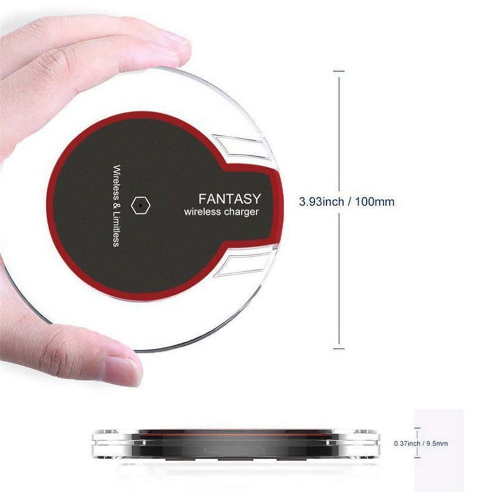 Wireless Charger Fantasy Qi HP Smartphone IOS / Android