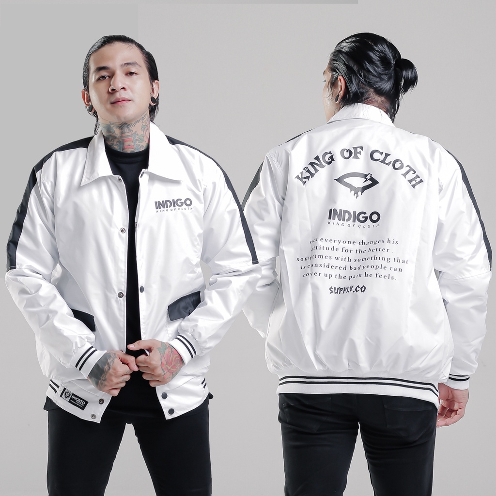 JAKET PARASUT PRIA | JAKET COACH | JAKET BOMBER KERAH